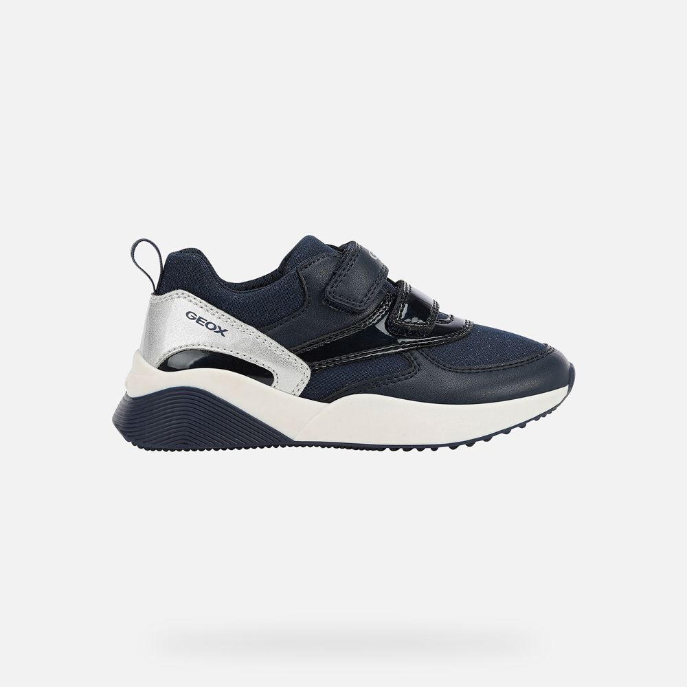 Basket Geox Sinead - Bleu Marine - Fille 350861-BXH